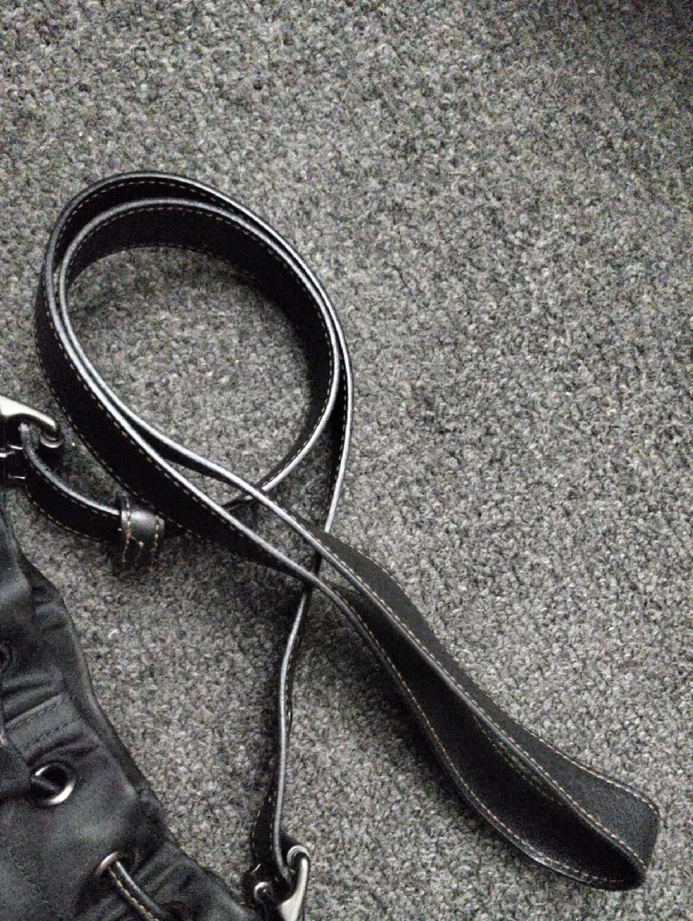 Coach crossbody drawstring